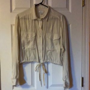 Topshop button down utility shirt